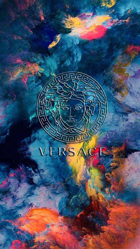 black and grey versace wallpaper|Versace medusa wallpaper.